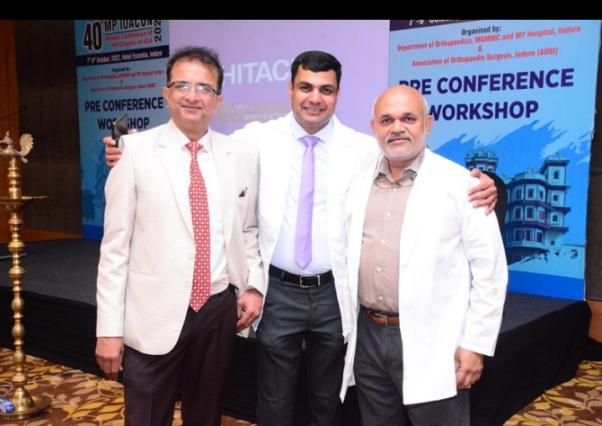 Professor Dr B Das commemoration award for my research work on Ilizarov In salvaging the unsaleable prevention of amputation.